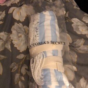 Victoria’s Secret Blue White Stripped Beach blanket